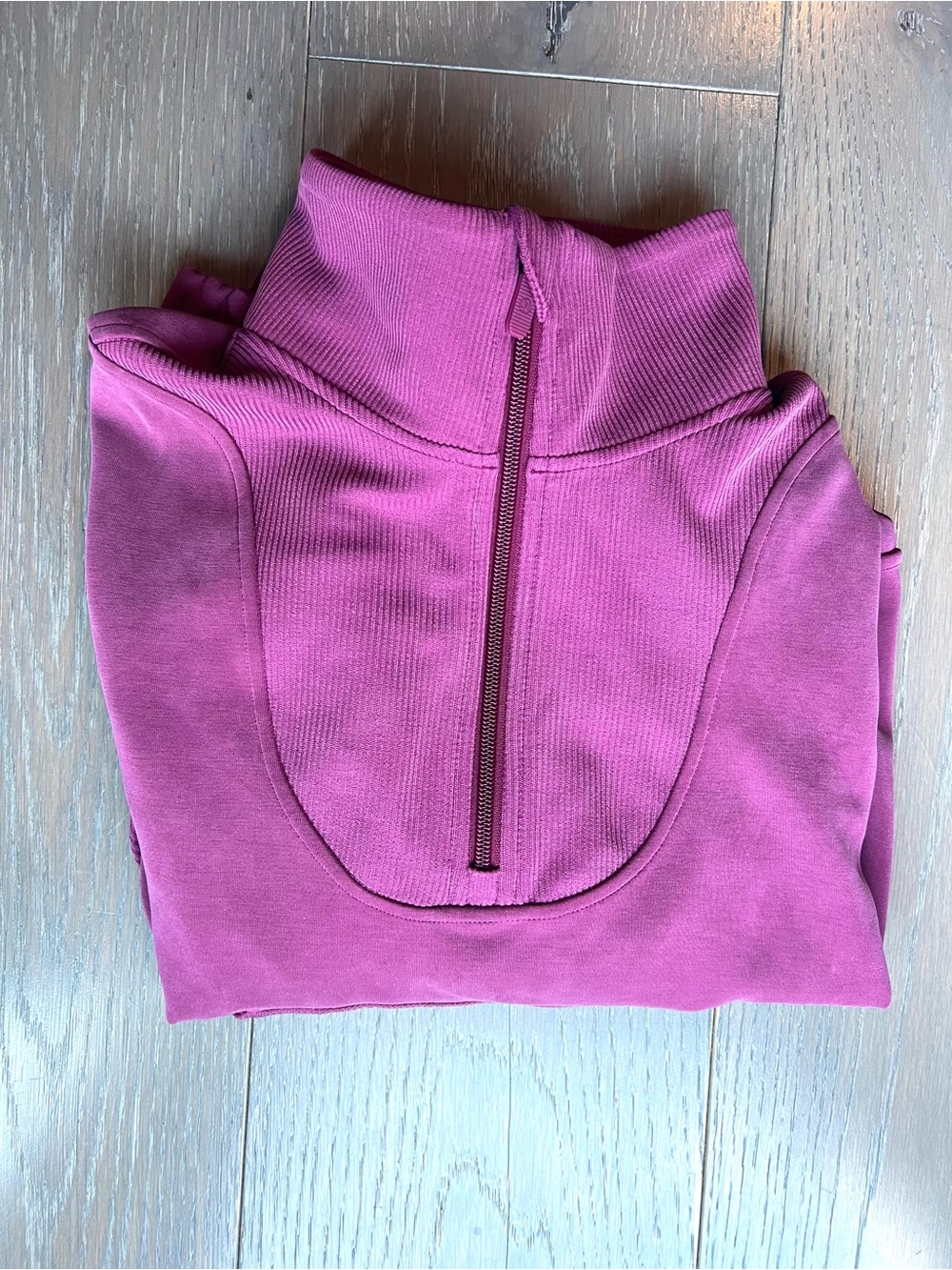 LULU Lemon Women’s Zip Pullover mock neck athletic leisure tennis sweatshirt